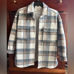 Abercrombie Plaid Shirt Jacket
